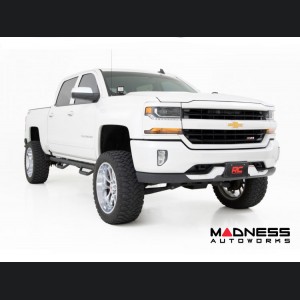 Chevrolet Silverado 1500 Lighting Upgrade - Ditch Light LED Mount w/ Black Series with Amber DRL